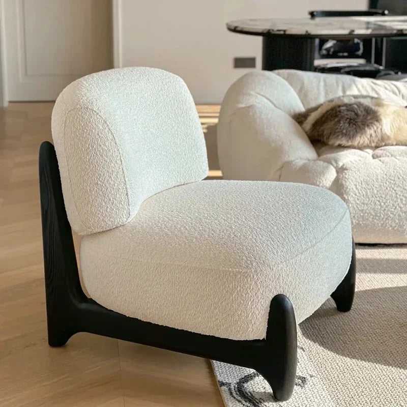Bouclé Lounge Chair
