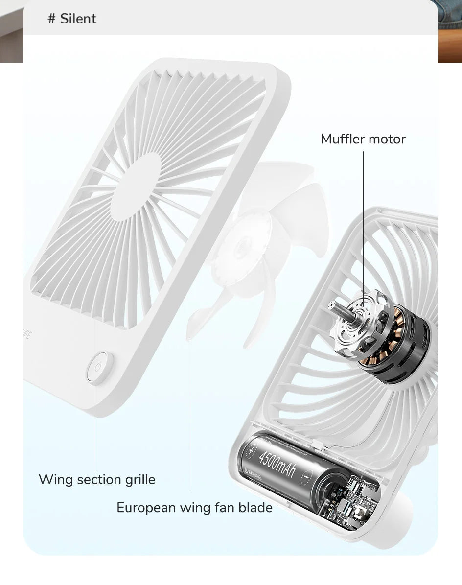 Sleek Desk Fan