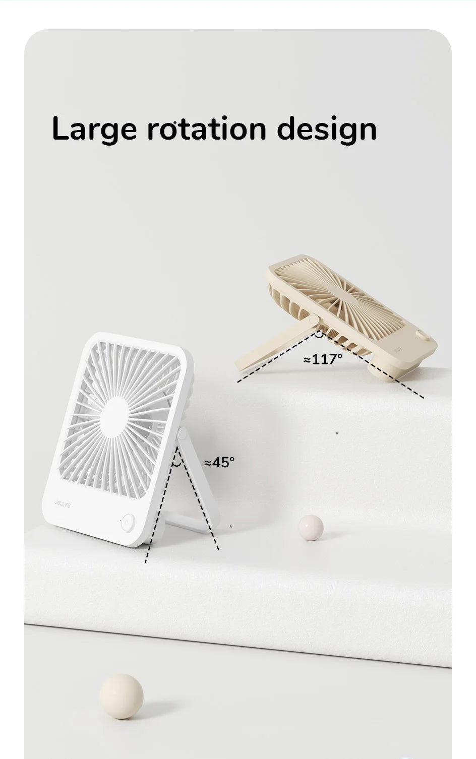 Sleek Desk Fan