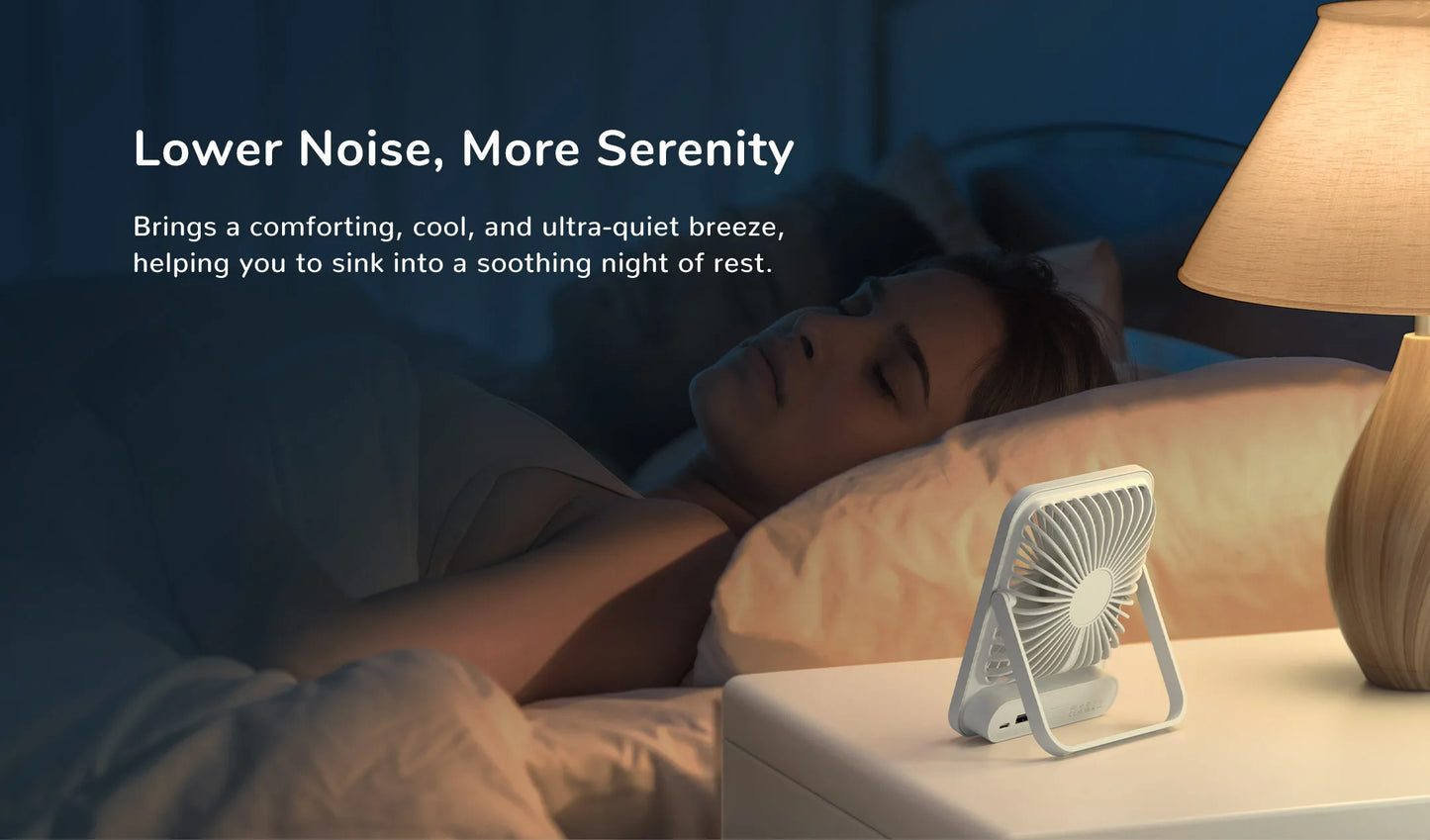 Sleek Desk Fan