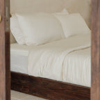 Organic Bamboo Sateen Duvet Cover Set