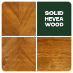 Acacia Solid Wood Bed Frame - Alander Deluxe Platform Bed