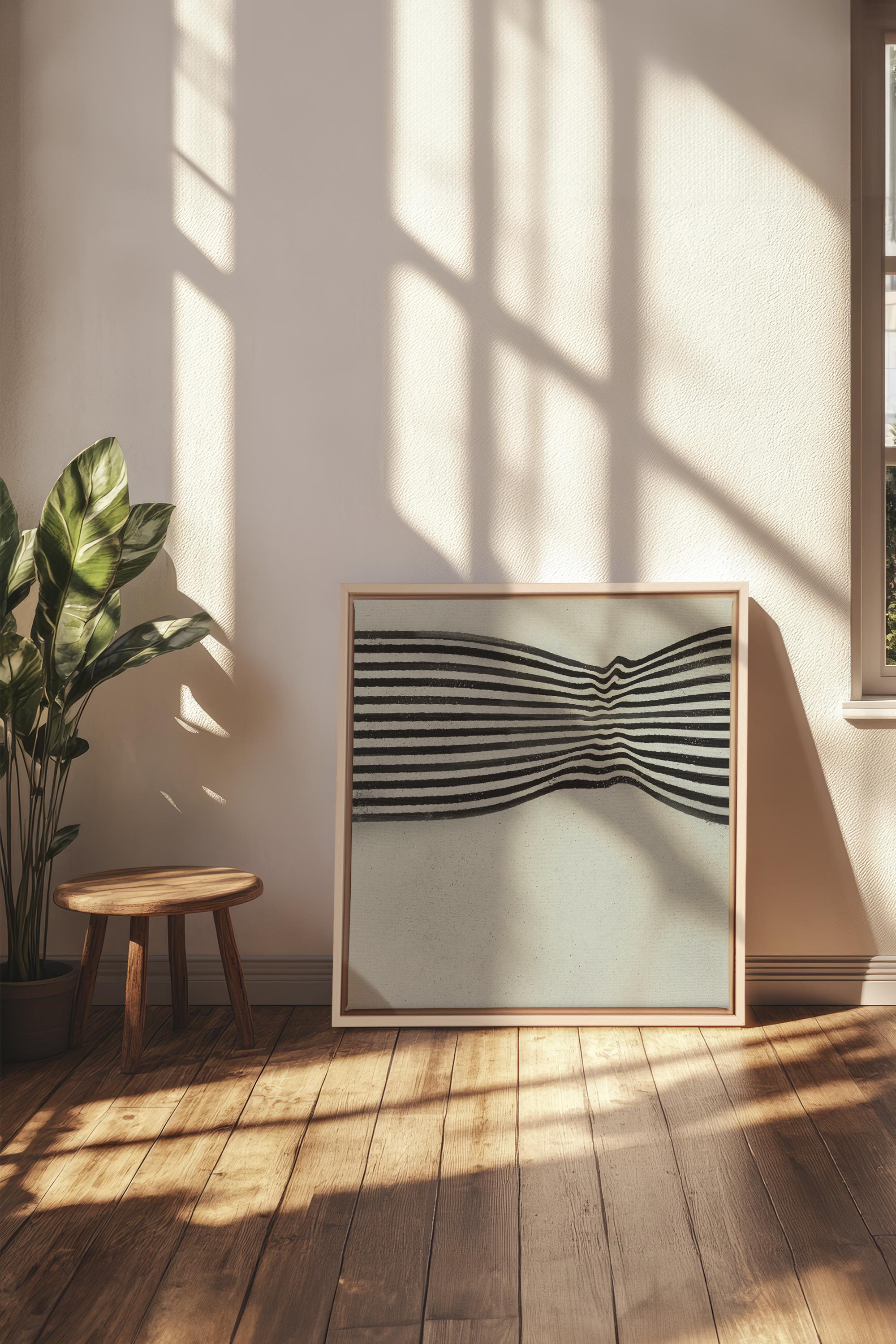 RAYAS INFINITAS, Obra de Arte sobre Lienzo tensado