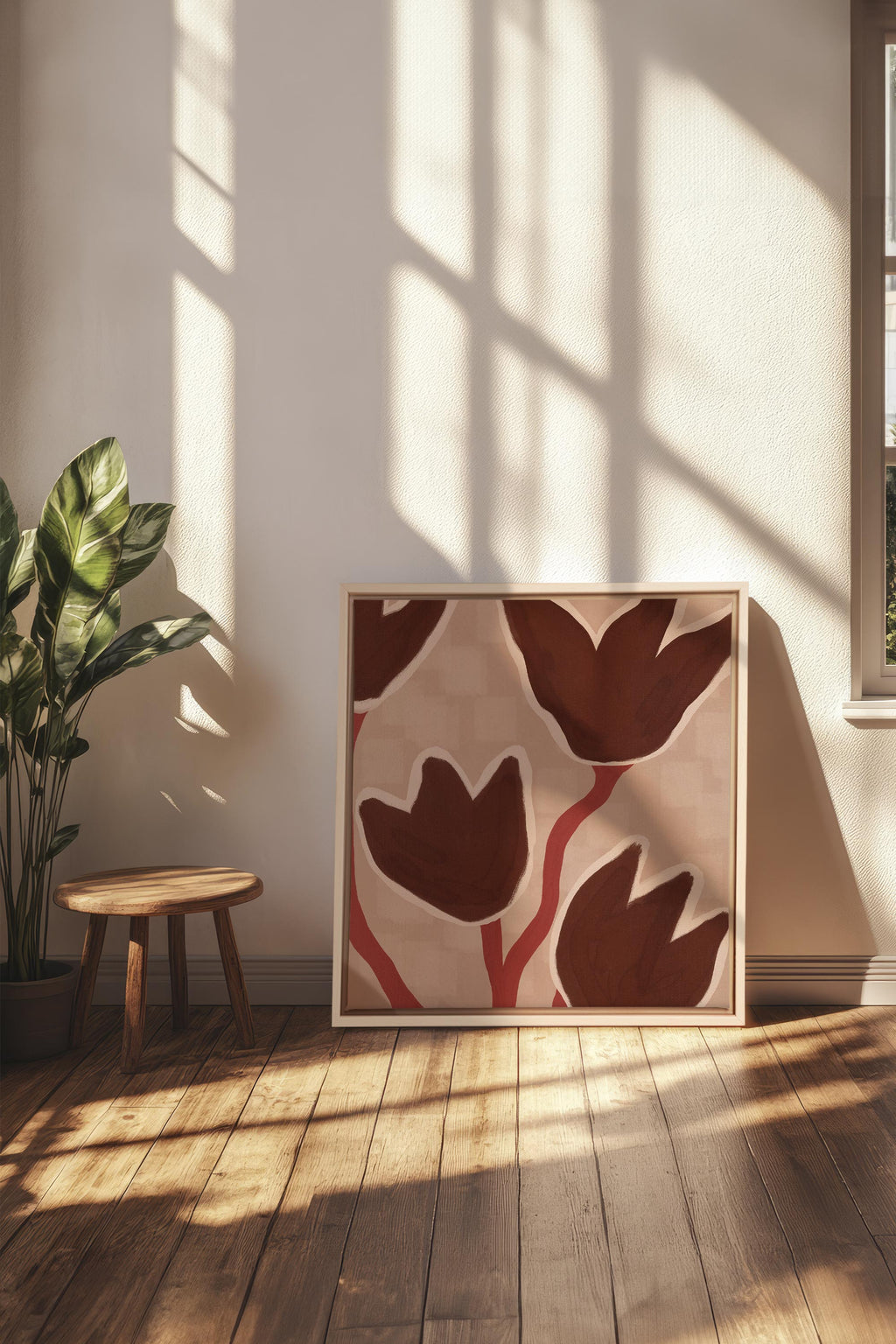 La Tierra en Flor, Obra de Arte en Lienzo Estirado