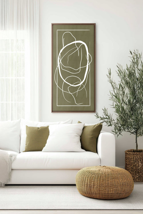 ARMONÍA FLUIDA, Obra de Arte en Lienzo Estirado