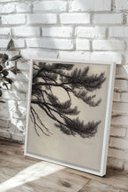 WINDSWEPT PINES, Stretched Canvas Artwork