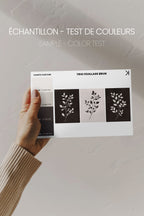 TRIO FEUILLAGE BRUN Stretched Canvas Artwork x3