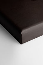 TRIO FEUILLAGE BRUN Stretched Canvas Artwork x3