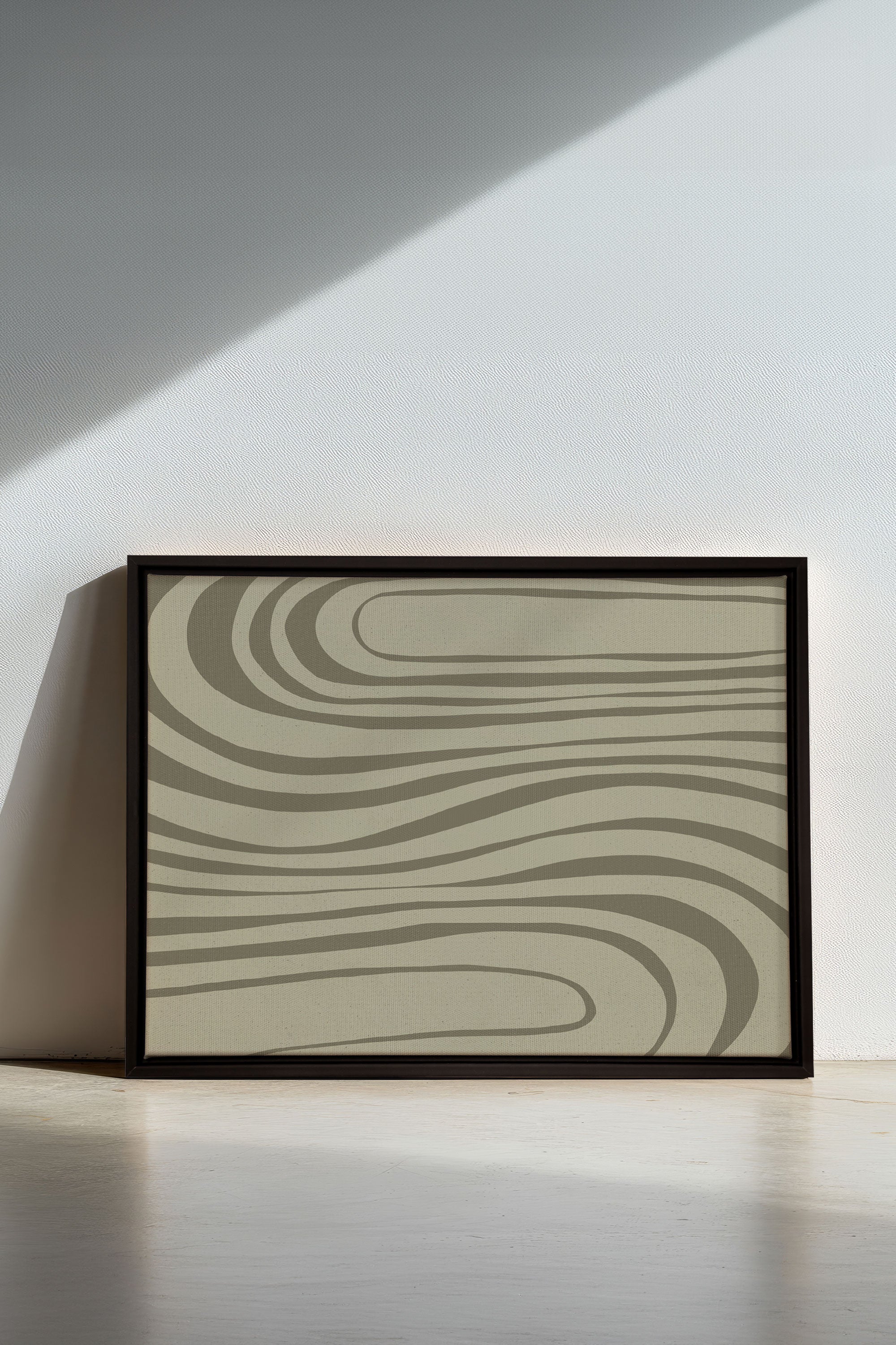 STREAMLINES, Stretched Canvas Artwork
