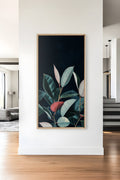 FEUILLAGE NOCTURNE, Stretched Canvas Artwork