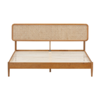 Lupin Natural Rattan Bed Frame