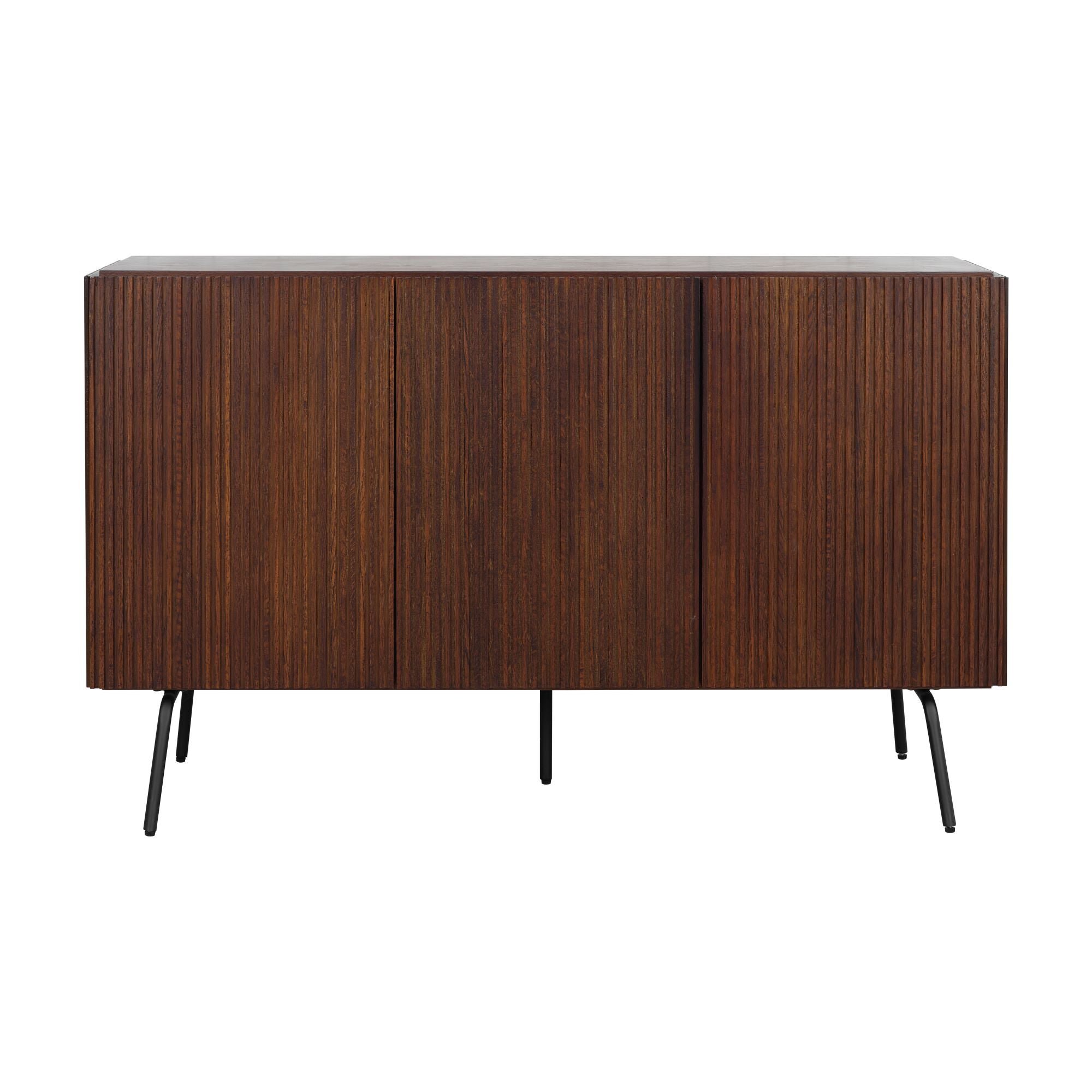 VEIL Sideboard 3 Doors DARK WALNUT