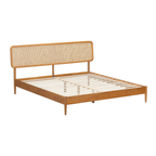 Lupin Natural Rattan Bed Frame