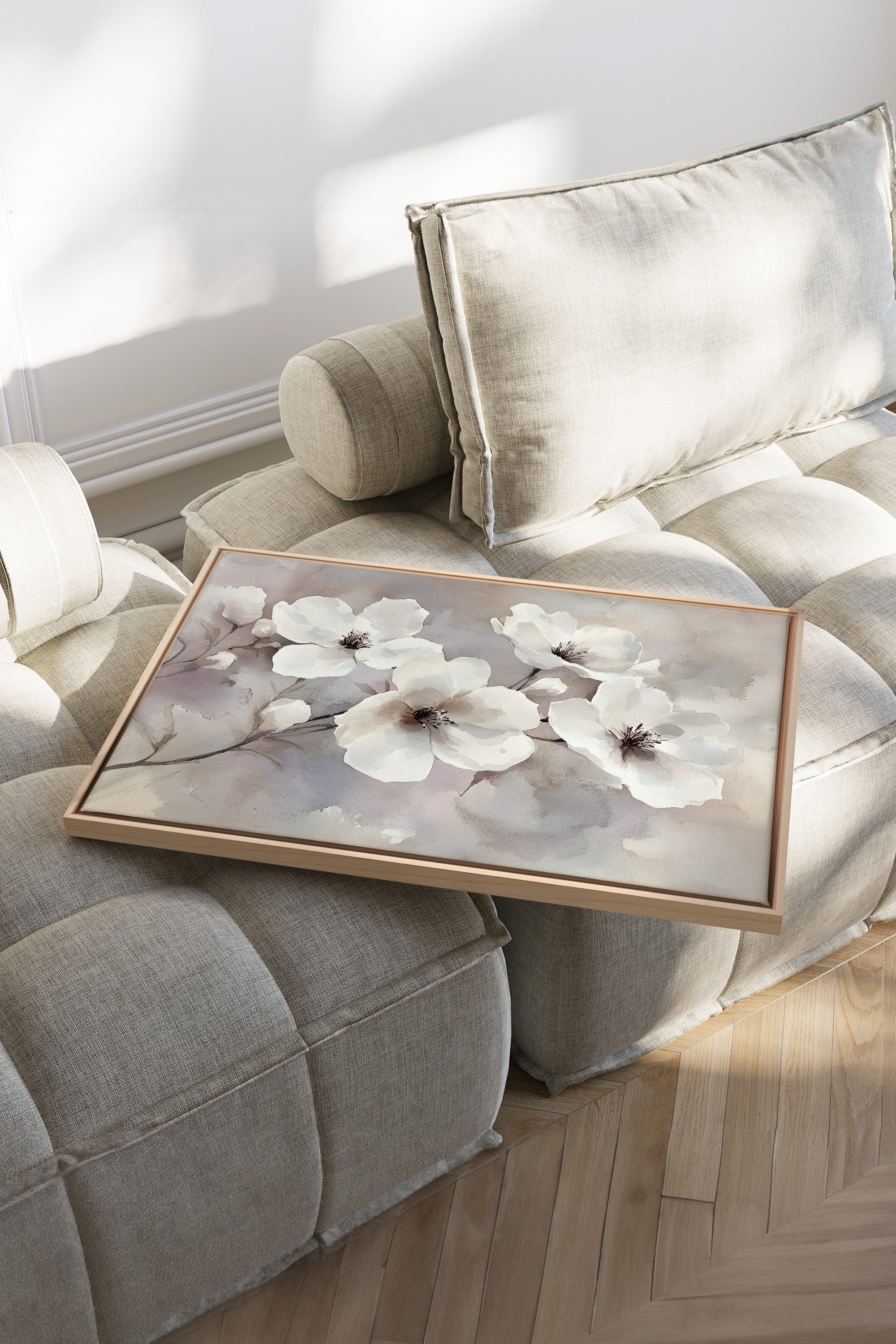 CLOUDED Groom, Stretched Canvas Artwork