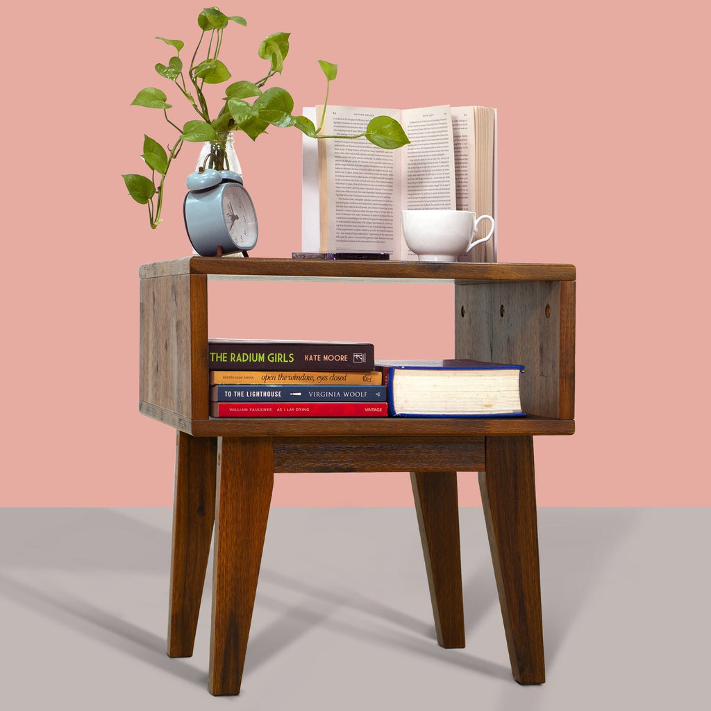 Acacia Serena Solid Wood Nightstand - Elegant and Durable Bedside Storage