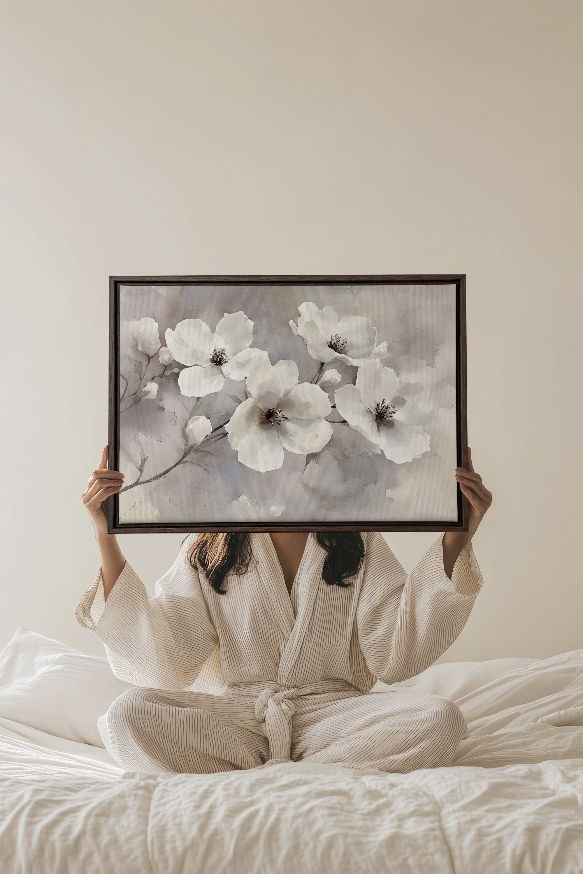 CLOUDED Groom, Stretched Canvas Artwork