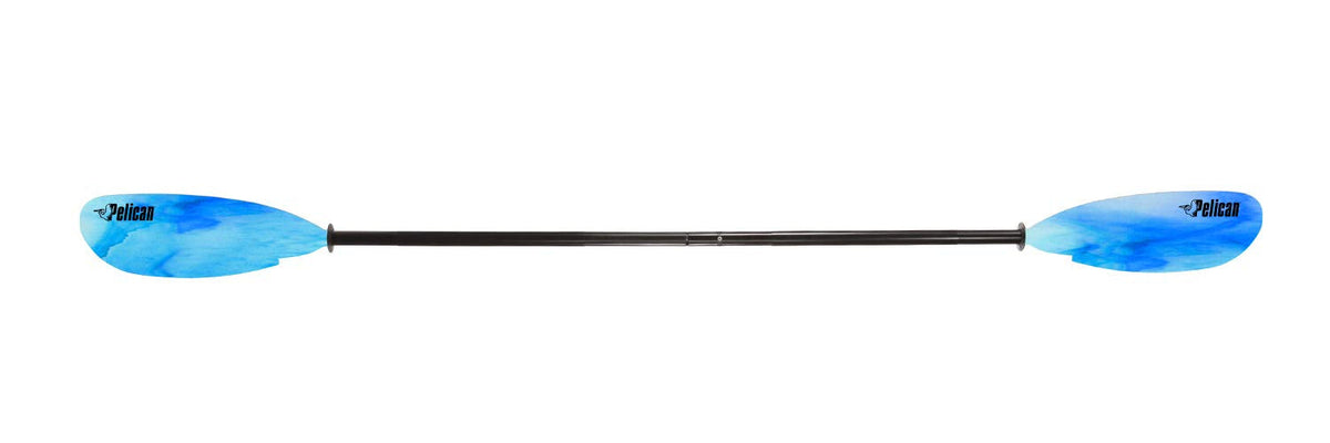 Pelican Poseidon Paddle - Aluminum Shaft with Reinforced Fiberglass Blades - Lightweight, Adjustable Kayaks Paddles - Perfect for Kayaking Boating & Kayak Fishing