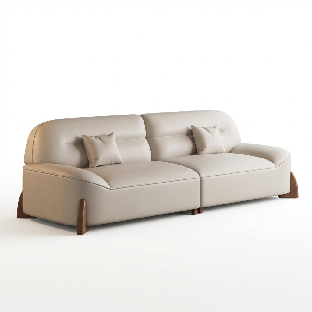 The Postdam Scratch-Resistant Leather Sofa