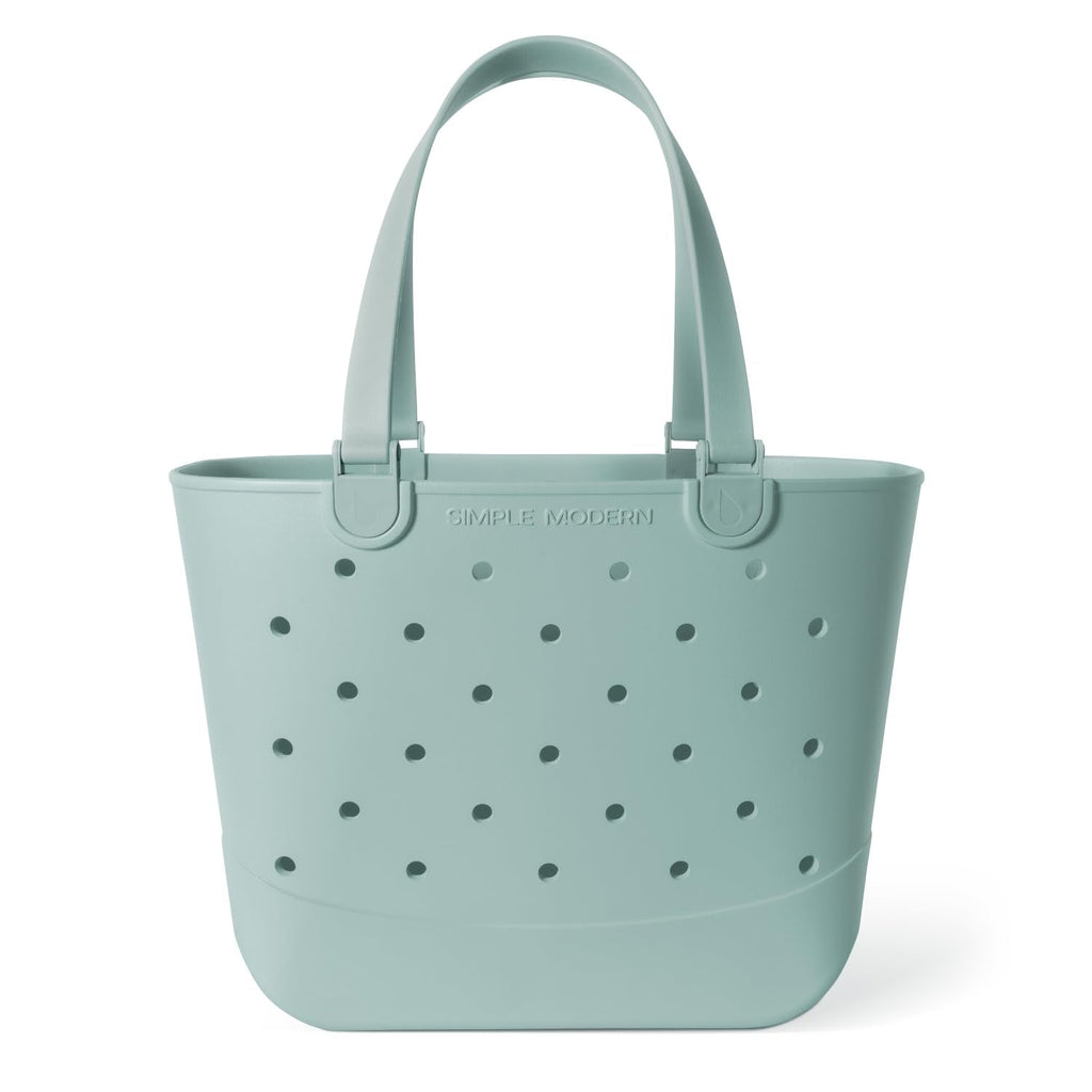 Simple Modern Waterproof Rubber Beach Bag | Extra Large | Green