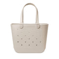 Simple Modern Waterproof Rubber Beach Bag | Extra Large | Beige