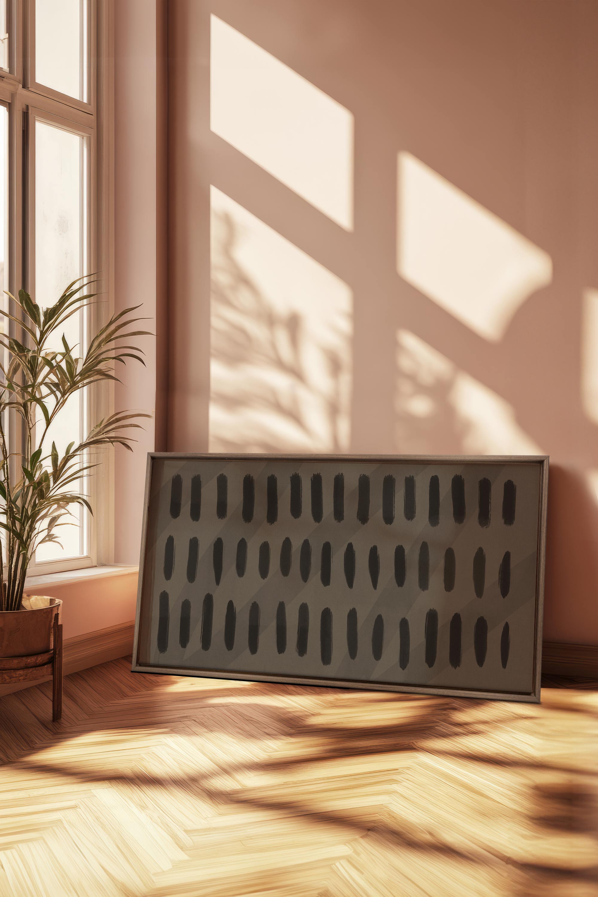 SILENT BEATS, Stretched Canvas Artwork