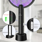 PALONE Bug Zapper Racket, Electric Bug Zapper, 4000V Electric Swatter 3 Layers Lamp, Indoor Zapper Without Waving Hands for Kitchen, Home, Garden and Outdoors(Black) 🍁 All In One Marketplace Canada