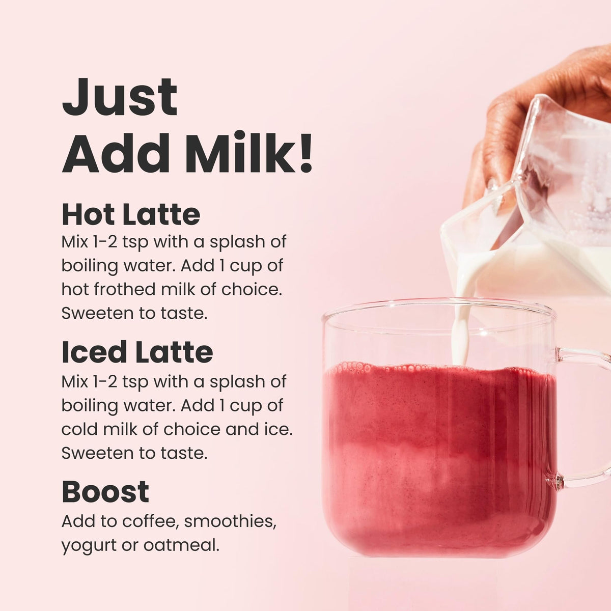 Blume Superfoods Latte - Beetroot Powder, Energy Boosting, Organic Beet Powder, Clove, Cinnamon, Ginger - Vegan, Gluten-Free - 25 Servings -Canadian Brand - As Seen on Dragons' Den