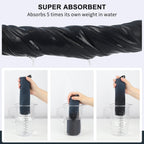 Rainleaf Microfiber Towel Perfect Travel & Gym & Camping Towel. Quick Dry - Super Absorbent - Ultra Compact - Lightweight. Suitable for Trip, Beach, Shower, Backpacking, Pool 🍁 All In One Marketplace Canada