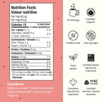 Blume Superfoods Latte - Beetroot Powder, Energy Boosting, Organic Beet Powder, Clove, Cinnamon, Ginger - Vegan, Gluten-Free - 25 Servings -Canadian Brand - As Seen on Dragons' Den