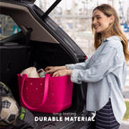 Simple Modern Waterproof Rubber Beach Bag | Extra Large | Beige