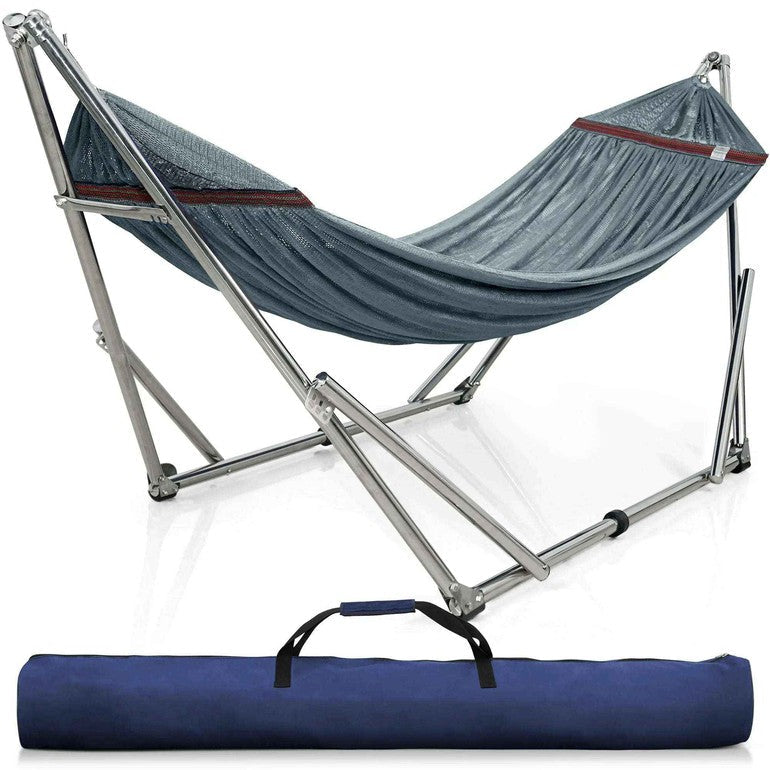Tranquillo Original Stainless Steel Hammock Stand for Ultimate Relaxation