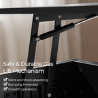 Yaheetech Coffee Table with Storage, Lift Top, 98cm L, Black