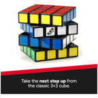 Rubik’s Cube, 4x4 Master Cube Color-Matching Puzzle, Bigger Bolder Version of the Classic, Packaging May Vary