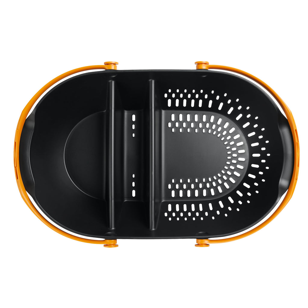Fiskars Harvest Basket, Container for Gardening and Harvesting, Garden Tool with Ergonomic Handles and Collander