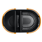 Fiskars Harvest Basket, Container for Gardening and Harvesting, Garden Tool with Ergonomic Handles and Collander
