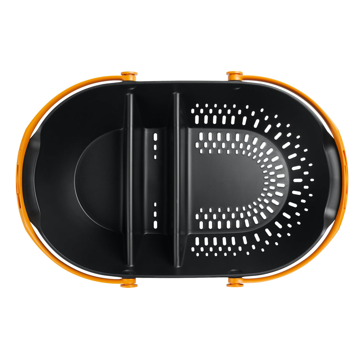 Fiskars Harvest Basket, Container for Gardening and Harvesting, Garden Tool with Ergonomic Handles and Collander