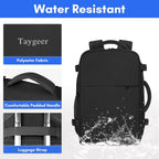 Travel Laptop Backpack, Airplane Approved Travel Backpack Suitcase For Men Women, Lightweight College 35l Luggage Bag 15.6 inch Laptop Backpack Gifts For Casual Business, Black 🍁 All In One Marketplace Canada