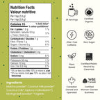 Blume Matcha Coconut Superfood Latte – Organic Matcha Green Tea from Shizuoka Japan, Moringa Leaf & Coconut Milk Latte Mix, Caffeine & L-Theanine for Energy & Focus, Zero Sugar, Vegan - 25 Servings 🍁 All In One Marketplace Canada