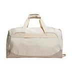 Adidas Unisex-Adult Defender 5 Small Duffel Bag, Crystal Linen/Trace Khaki, One Size Fits All