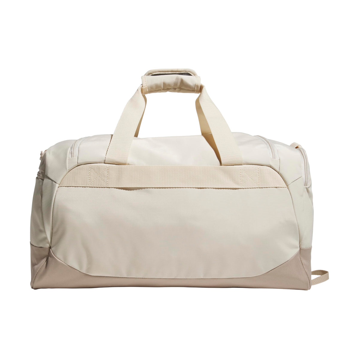 Adidas Unisex-Adult Defender 5 Small Duffel Bag, Crystal Linen/Trace Khaki, One Size Fits All