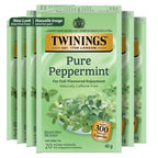 Twinings Pure Peppermint Herbal Revive Individually Wrapped Teabags, Naturally Caffeine-Free, 20 Count (Pack of 6), Enjoy Hot or Iced