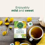 Traditional Medicinals - Organic Dandelion Leaf and Root Herbal Tea (Pack of 6) - 96 Tea Bags Total