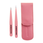 Tweezerman Exclusive Tea Rose Petite Tweeze Set - Tweezers for Eyebrows, Travel Tweezers for Eyebrows, Facial Hair, Ingrown Hair 🍁 All In One Marketplace Canada