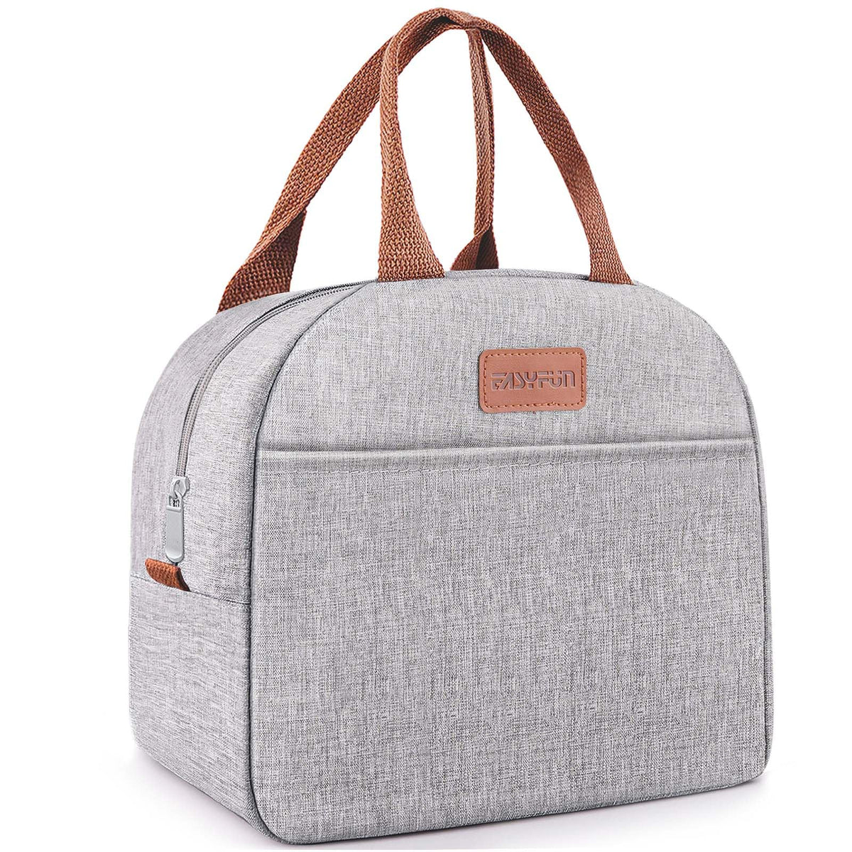 Lunch Bag for Women & Men Adult Insulated Lunch Box, Small Leakproof Cooler Food Lunch Containers Reusable High Capacity Lunch Tote Bags for Work, Travel, Outdoor