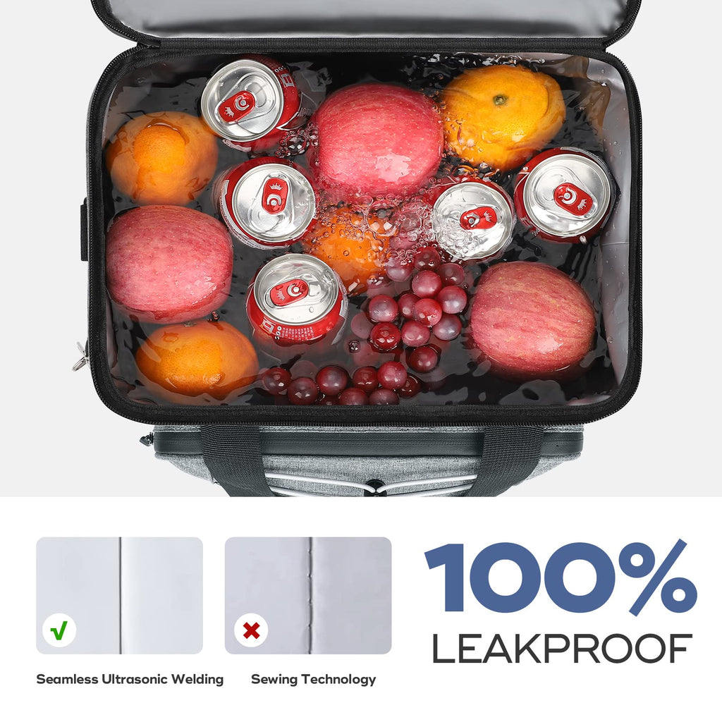 RealCool 35/45 Can Collapsible Soft Cooler Bag, Leakproof Ice Chest