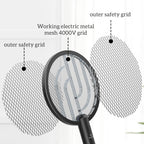 PALONE Bug Zapper Racket, Electric Bug Zapper, 4000V Electric Swatter 3 Layers Lamp, Indoor Zapper Without Waving Hands for Kitchen, Home, Garden and Outdoors(Black) 🍁 All In One Marketplace Canada