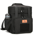 Double Deck Large Tactical Lunch Bag for Adults, Leakproof Insulated Lunch Bag with Shoulder Strap, Lunch Cooler Box for Men Work Outdoor Picnic Trips,Black 🍁 All In One Marketplace Canada