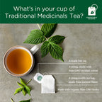 Traditional Medicinals - Organic Dandelion Leaf and Root Herbal Tea (Pack of 6) - 96 Tea Bags Total