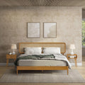 Lupin Natural Rattan Bed Frame