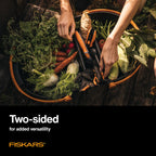 Fiskars Harvest Basket, Container for Gardening and Harvesting, Garden Tool with Ergonomic Handles and Collander